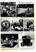 Old Vintage Print 1951 Traffic Cops Venetian Gondalier Motor Car Tank U.S 20th