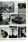 Old Vintage Print 1951 Baby Cahoq Chick Zoo Bomb Shelter Angeles U.S Tank 20th