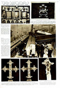Original Old Vintage Print 1951 Railway Crash Train Doncaster Canterbury Cross