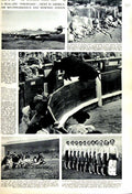 Old Vintage Print 1951 Rugby Twickenham Womens Hockey Bull-Fight Aircraft 20th