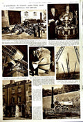 Original Old Vintage Print 1951 English Bomber Canberra Robson Callard Beacon
