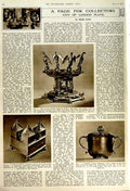 Old Vintage Print 1951 Ship H.M.S Theseus Gota Lejon Kinahan Navy Silver 20th