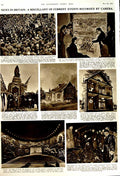 Old Vintage Print 1951 Princess Elizabeth Sussex Cancer Hospital Railway 20th