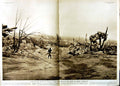 Original Old Vintage Print 1951 Valley Death Mount Lamington Volcano War Korea
