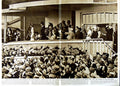 Original Old Vintage Print 1951 Ascot GCup Princess Elizabeth Royal Box Korea