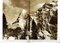Old Vintage Print 1951 Mountains Marshal Montgomery Alamein Eiger Alps 20th