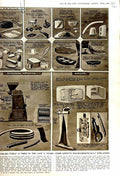 Old Vintage Print 1951 Extrusion Moulding Plastic Oilfield Kuwait Desert 20th