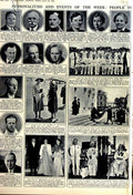 Original Old Vintage Print 1951 Duchess Kent Truman Omar Chatham Police Baxter