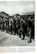 Original Old Vintage Print 1951 Siers Gloucester Korea War Greenham Methuen