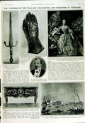 Original Old Vintage Print 1950 Wallace Collection Venice Art Maquess Hertford