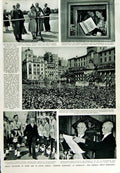 Original Old Vintage Print 1950 Princess Margaret Africa Ramsgate General Smut