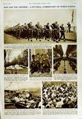 Old Vintage Print 1950 Doukhobor Canada Hong Kong China Slim Guards Zoo 20th
