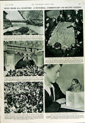 Original Old Vintage Print 1950 Brazilian Railway Crash Burghley Beyazid Mosque