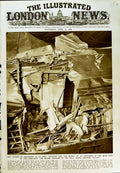 Old Vintage Print 1950 B.E.A Viking Air Liner Vigilant Explosion Aviation 20th
