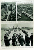Original Old Vintage Print 1950 Bomber Superfortresses Marham Norfolk Coventry