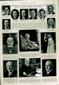 Original Old Vintage Print 1950 People Parliament Douglas Lawson Lauder Shearer