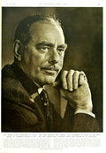 Original Old Vintage Print 1950 Mr Dean Acheson United States Secretary State