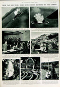 Old Vintage Print 1950 Island Epi Pacific Luigi Caporali Churchill Yacht 20th