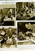 Original Old Vintage Print 1950 Bruce Castle Museum Tottenham School Children