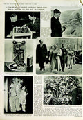 Old Vintage Print 1950 National Trade Fair London Earl'S Court Princess 20th