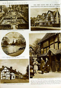 Old Vintage Print 1950 Shakespeare King Queen Stratford-On-Avon Hathaway 20th