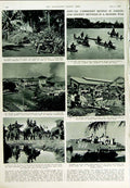 Old Vintage Print 1950 Cinema Horse Racing Liverpool Crusader Saigon War 20th