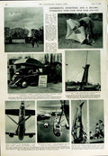 Old Vintage Print 1950 Submarine Guavina America Flying Tanker Germany 20th