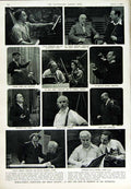 Old Vintage Print 1950 Temple Bar Theobald Park Music Conductors Krips 20th