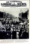 Old Vintage Print 1950 Queen Juliana Prince Netherlands Buckingham Palace 20th