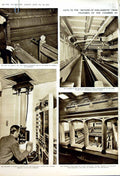 Original Old Vintage Print 1950 Korea War House Commons Parliament Chamber