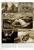 Original Old Vintage Print 1950 Pneumatic Life-Saving Equipment Siers Bryant