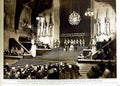 Original Old Vintage Print 1950 Westminster House Commons Chamber Parliament