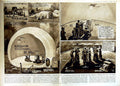 Original Old Vintage Print 1950 Korea War British Siers Chongju Aircraft Dome