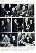 Old Vintage Print 1950 Jet Fighter Aircraft Probe-Drogue U.N Jebb Dulles 20th