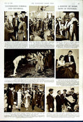 Old Vintage Print 1949 Queen Fernand Moulin Colin Stanley Smith Edinburgh 20th