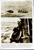 Old Vintage Print 1949 Survivors Ship Wreck Superfortress Haida Lifeboat 20th