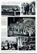 Old Vintage Print 1949 Horse Race Princess Elizabeth Variety Performance 20th