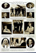 Old Vintage Print 1949 Theatre Royal Family Lyons Fonteyn Manstein Hevesy 20th