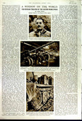 Original Old Vintage Print 1949 Cyril Falls Author German Industry Ukraine War