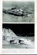 Original Old Vintage Print 1949 British Scientists Antarctic Stonington Island
