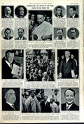 Original Old Vintage Print 1949 Royal Family Sandhurst Brookes Abetz Shawcross
