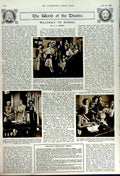 Old Vintage Print 1949 Constable Art Brighton Martin'S Theatre Playhouse 20th
