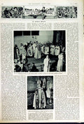 Antique Old Print 1949 U.N Flushing Meadow America John Morgan Archbishop 20th