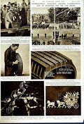 Old Vintage Print 1949 London Stock Exchange Cripps Blackpool Britannia 20th