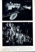 Old Vintage Print 1949 Model Engineer Exhibition Edinburgh Castle Play 20th