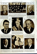 Original Old Vintage Print 1949 Military Parades Guildhall Siers Bishop Boyd
