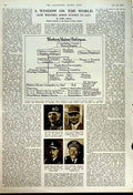 Old Vintage Print 1949 Royal Marine Training Frogman Western Forces Men 20th