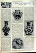 Original Old Vintage Print 1949 Motor Cars Bouton London Collectors Dish Vase