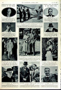 Antique Old Print 1949 London Dock Strike Jane Austin Lamb Harewood Najid 20th