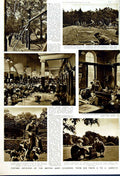 Original Old Vintage Print 1949 Training Cadets British Siers Lord Sandhurst